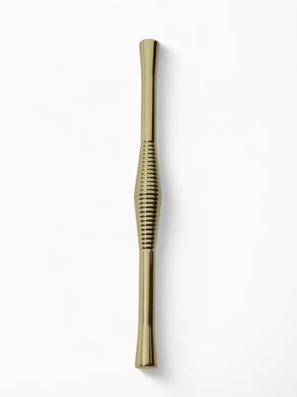 Ручка-скоба CAPPIO Лабиринт, цинк, м/о 128 мм, цвет золото