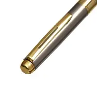 Ручка подарочная Calligrata. New, шариковая, поворотная, в футляре кожзам, корпус серебристый с золотым