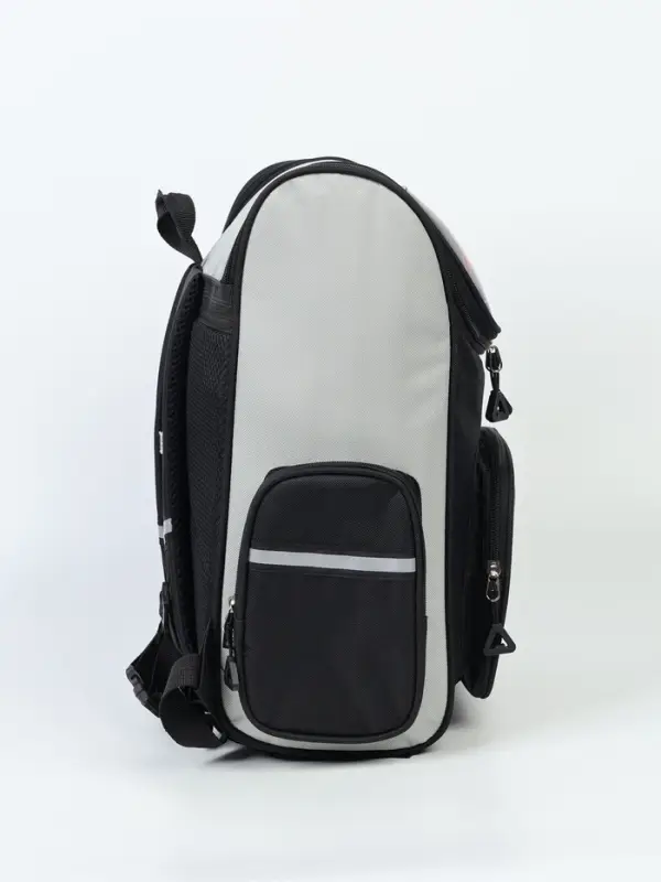 Ранец с эргономичной спинкой квадратный с доп. элементами "Gamer"