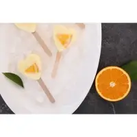 Форма для мороженого Доляна &laquo;Сердца. Макси&raquo;, силикон, 49&times;6.5&times;2 см, 8 ячеек, палочки 50 шт., белая