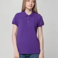 Рубашка поло женская Virma lady, фиолетовая, размер S