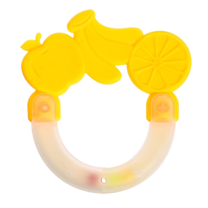 Набор погремушек с прорезывателем для зубов «Фруктики. Яблоко», 4 шт Набор погремушек с прорезывателем для зубов «Фруктики. Яблоко», 4 шт