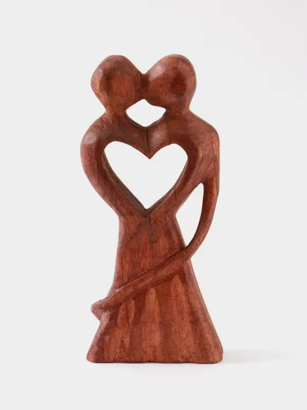 Сувенир &laquo;Узы брака&raquo;, 20&times;9&times;3 см, дерево, коричневый