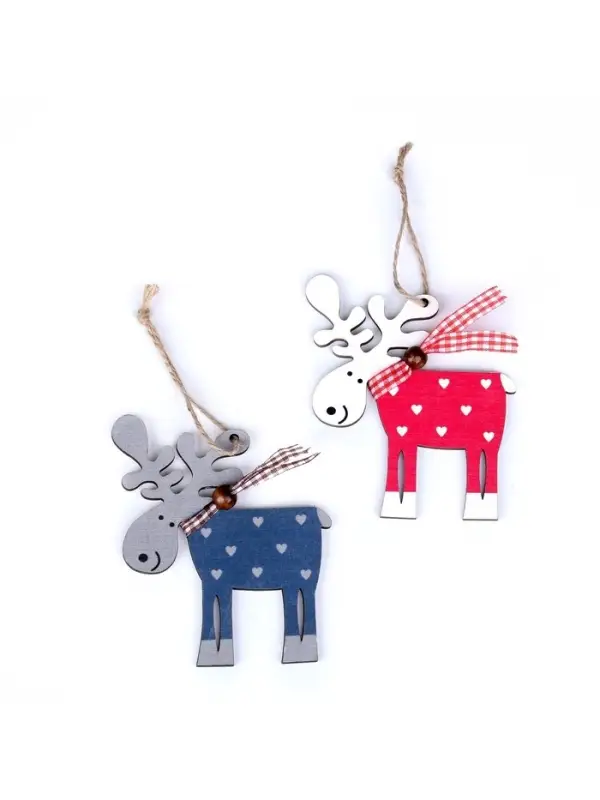 Елочная игрушка Лесная мастерская &laquo;Смешной олень&raquo;, МИКС