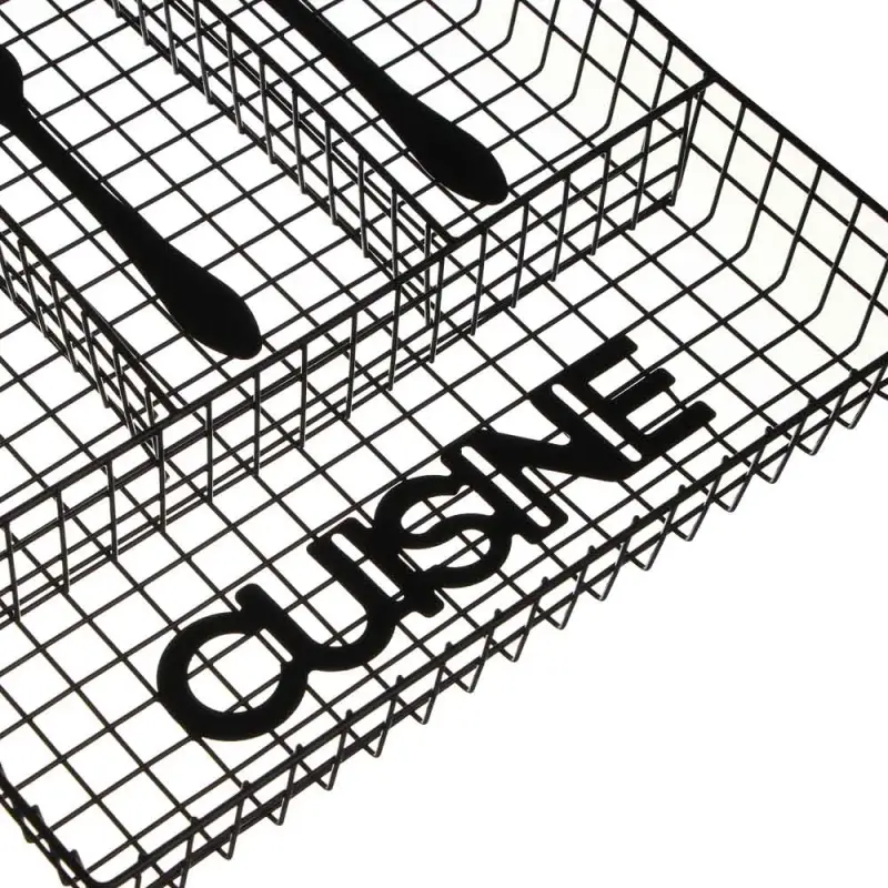 Лоток для столовых приборов тм VETTA Кухня, 4 секции, 32х26х4,5, металл