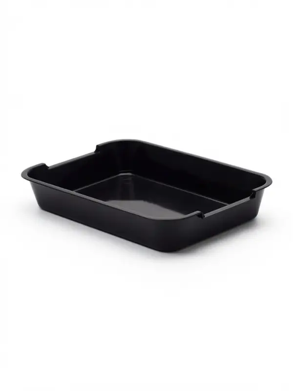Туалет средний без сетки 36&times;26&times;6.5 см, чёрный