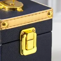 Шкатулка дерево "Синий туман" 20х9х14 см