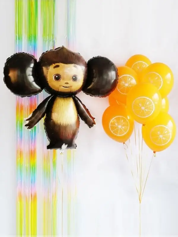 Воздушный шар фольгированный 46" &laquo;Чебурашка&raquo;, фигура