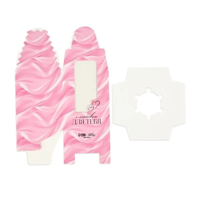 Складная коробка под один капкейк «Шёлк», 9 х 9 х 11 см Складная коробка под один капкейк «Шёлк», 9 х 9 х 11 см