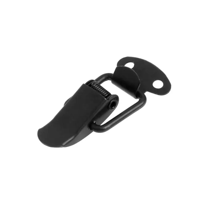 Замок-защелка на ящик, 3 см, железный, черный