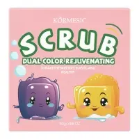 Двухцветный омолаживающий скраб для тела в кубиках, 110 г