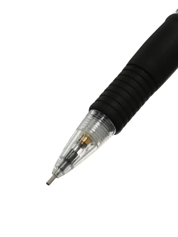Карандаш механический, с резиновым держателем чёрным, 0.7 мм