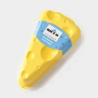 Контейнер для хранения сыра, пластик, 19.8&times;10.6&times;7.5 см, жёлтый