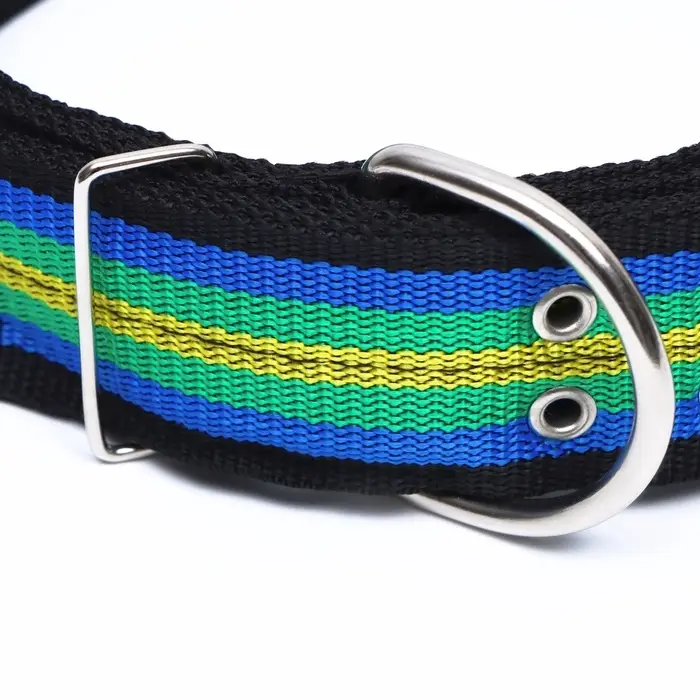 Ошейник четырехслойный, 75&times;5 см, разноцветный