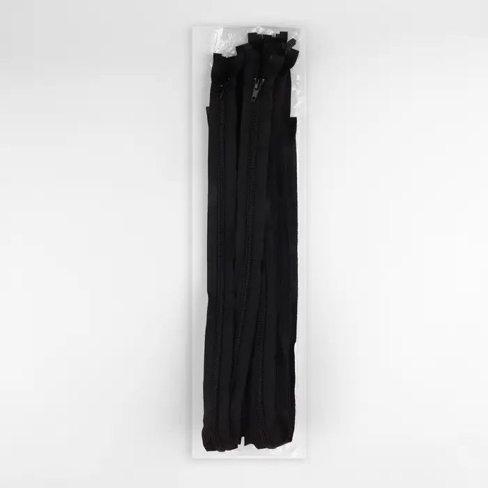 Молния «Спираль», №7, разъёмная, замок автомат, 80 см, чёрная Молния «Спираль», №7, разъёмная, замок автомат, 80 см, чёрная