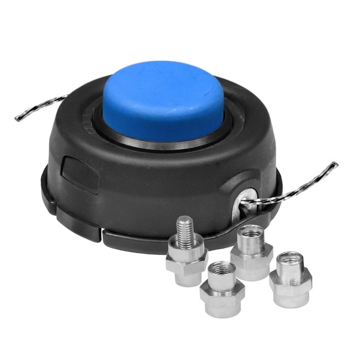 Катушка для триммера Rezer TH 35H MULTIKIT, d=2-3 мм, M8x1.25, M10x1, M10x1.25, M12x1.75 Катушка для триммера Rezer TH 35H MULTIKIT, d=2-3 мм, M8x1.25, M10x1, M10x1.25, M12x1.75