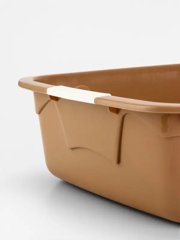 Туалет с сеткой, 44&times;33&times;11.5 см, бежевый, белый