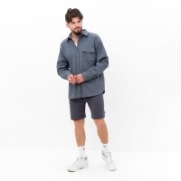 Рубашка мужская MIST oversize размер 56, графитовый