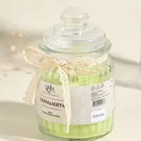 Ароматическая свеча в банке &laquo;Лайм и мята&raquo;, 180 г, 45 ч