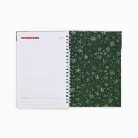 Ежедневник А5 на гребне в твёрдой обложке 80 л "Всё исполнит Новый Год" Ежедневник А5 на гребне в твёрдой обложке 80 л "Всё исполнит Новый Год"