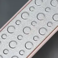 Пилка для пяток, овальная, лазерная, двусторонняя, 23 см, розовая