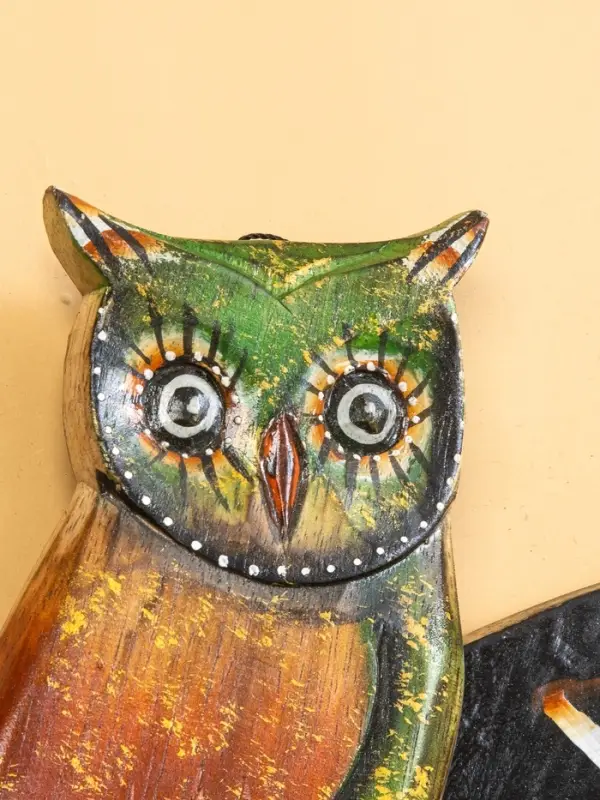 Панно &laquo;Совушки welcome&raquo;, 50&times;4&times;20 см, дерево