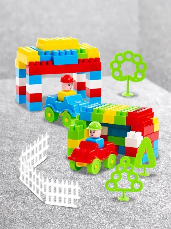 Конструктор &laquo;Строитель&raquo;, 181 деталь