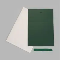 Коробка подарочная на магните с бантом, 29&times;22&times;10.5 см, самосборная, зелёная