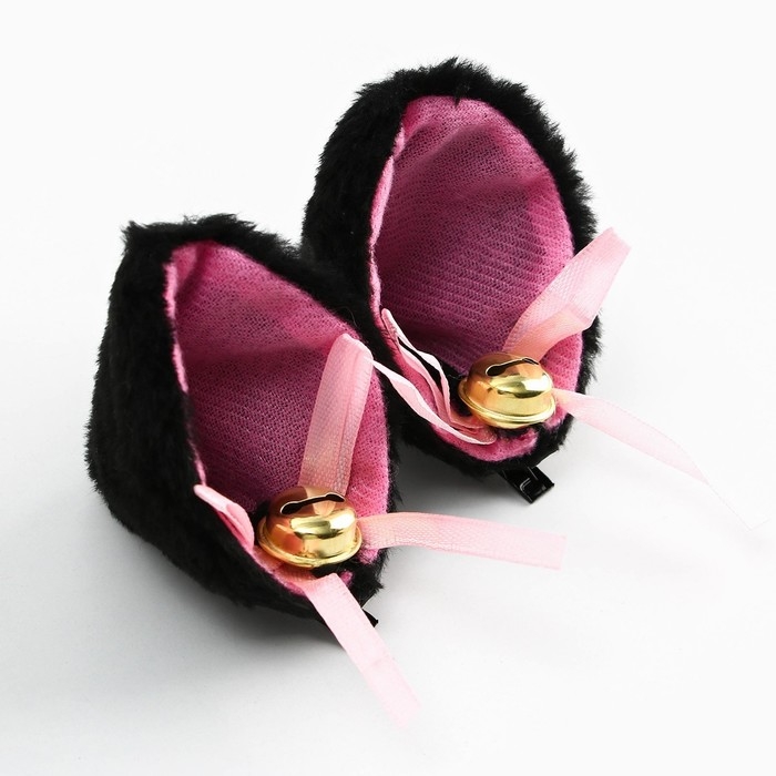 Заколки для волос ушки «Милашка», 2 шт, 6 х 7 х 3 см Заколки для волос ушки «Милашка», 2 шт, 6 х 7 х 3 см