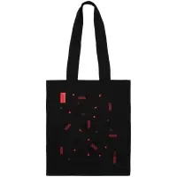 Джемпер оверсайз унисекс Stated в сумке, черный, размер L/XL