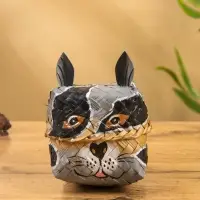 Корзинка &laquo;Енот&raquo;, 10&times;10&times;13 см, бамбук