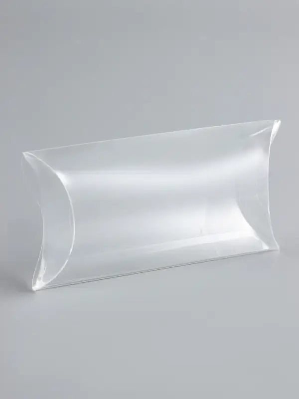 Складная прозрачная коробка из PVC, для упаковки подарков, 11×6×2.5 см