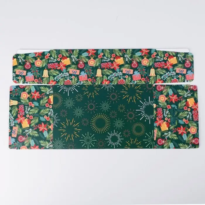 Подарочная коробка - конфета новогодняя складная &laquo;Новогодняя ёлка&raquo;, 14 х 22 х 8 см, Новый год