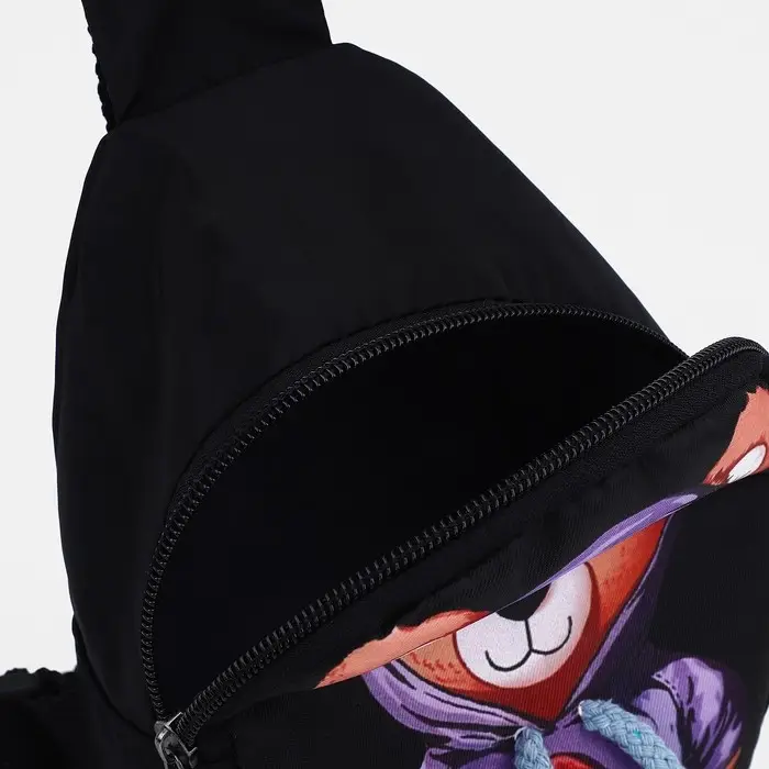 Сумка детская через плечо, цвет чёрный Сумка детская через плечо, цвет чёрный