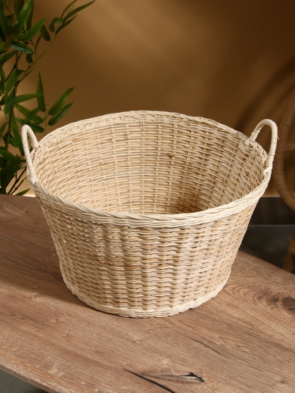 Корзина для белья, 44х44х31 см, ротанг
