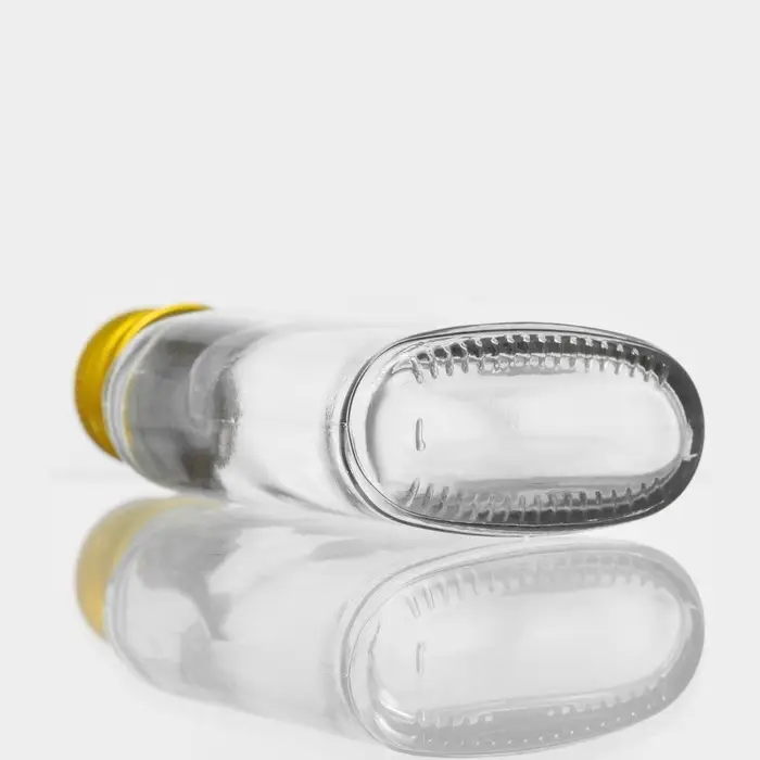 Бутыль для соусов и масла &laquo;Феб&raquo;, 50 мл, 5.5&times;2.5&times;10.5 см, с металлической крышкой, стекло, прозрачная