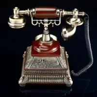 Ретро-телефон &laquo;Алецио&raquo;, громкая связь, 24&times;19 см