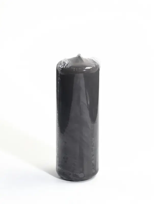 Свеча - цилиндр, 4&times;12 см, 15 ч, дымка