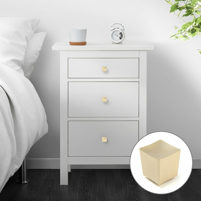 Ручка мебельная CAPPIO RT203, цвет сатиновое золото, 8 шт. Ручка мебельная CAPPIO RT203, цвет сатиновое золото, 8 шт.