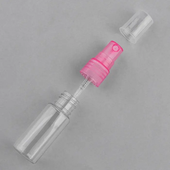 Бутылочка для хранения, с распылителем, 20 мл, МИКС, прозрачная Бутылочка для хранения, с распылителем, 20 мл, МИКС, прозрачная