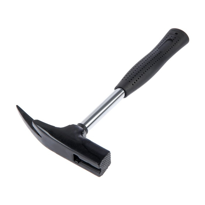 Молоток кровельщика ЛОМ, металлическая трубчатая обрезиненная рукоятка, 600 г Молоток кровельщика ЛОМ, металлическая трубчатая обрезиненная рукоятка, 600 г