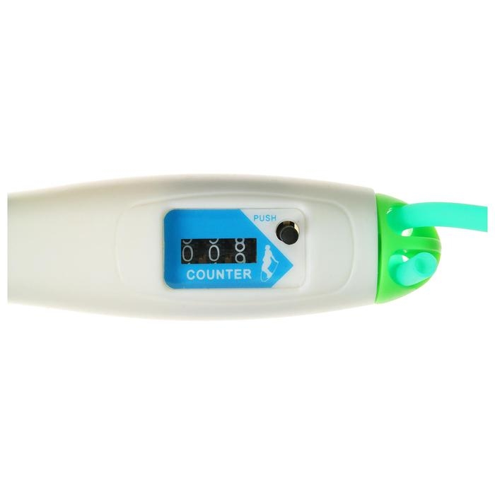 Скакалка со счётчиком, 2,7 м, цвета МИКС Скакалка со счётчиком, 2,7 м, цвета МИКС