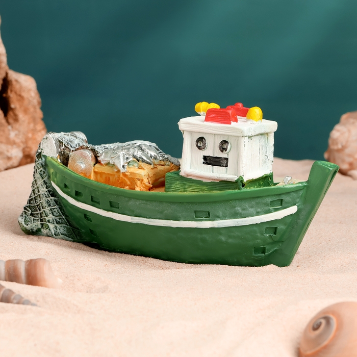 Корабль сувенирный  Корабль сувенирный "Рыбацкое судно" 16*7*7см