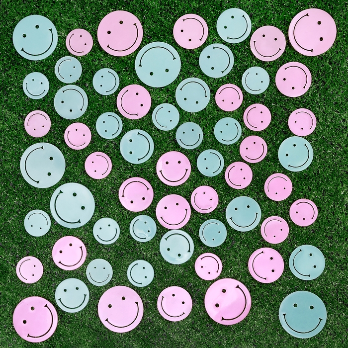 Набор светящегося декора Набор светящегося декора "Улыбка" 60шт (9424364)