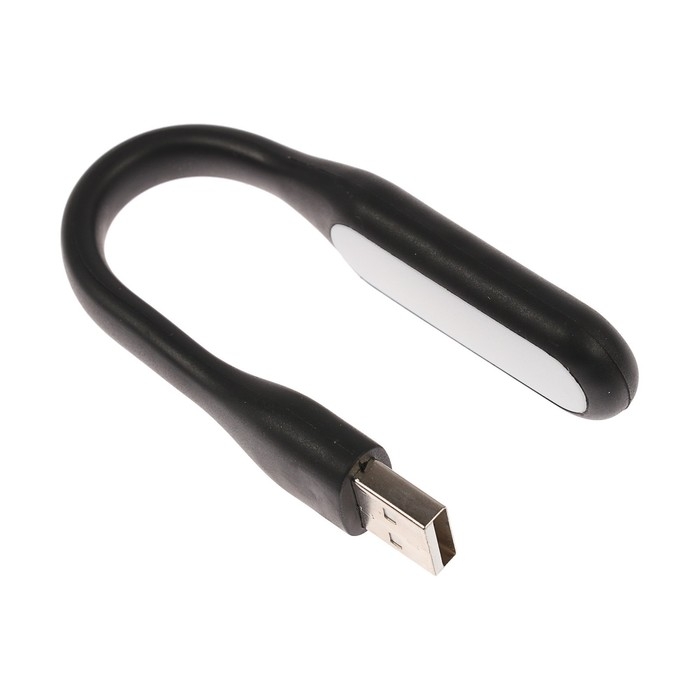 Светильник светодиодный Luazon A-05, USB, гибкий, 5 ватт, 6 диодов, чёрный Светильник светодиодный Luazon A-05, USB, гибкий, 5 ватт, 6 диодов, чёрный