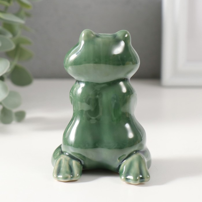 Сувенир керамика  Сувенир керамика "Смешной лягушонок" МИКС 6,5х9,5х13 (9,5) см