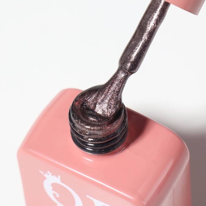 Гель лак для ногтей «CAT`S EYE GENTLE», 3-х фазный, 10 мл, LED/UV, цвет коричневый (51) Гель лак для ногтей «CAT`S EYE GENTLE», 3-х фазный, 10 мл, LED/UV, цвет коричневый (51)