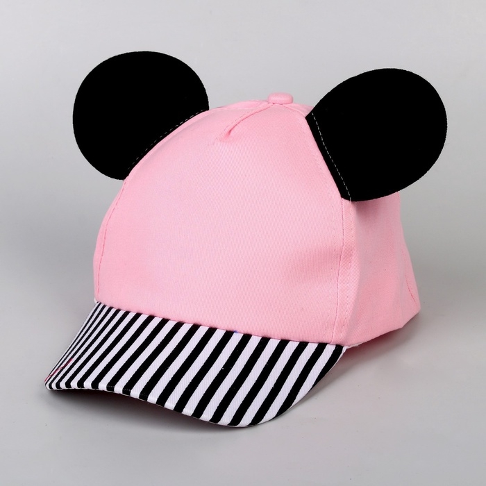 Кепка детская для девочки «Мышка», с ушками, р-р. 52-54, 5-7 лет Кепка детская для девочки «Мышка», с ушками, р-р. 52-54, 5-7 лет