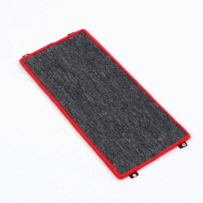 Когтеточка  угловая средняя, ковролиновая с пропиткой, 57 х 13 см, микс цветов Когтеточка  угловая средняя, ковролиновая с пропиткой, 57 х 13 см, микс цветов