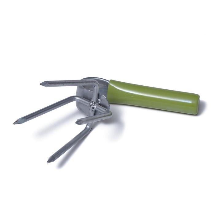 Рыхлитель, длина 15 см, 4 зуба, пластиковая ручка Рыхлитель, длина 15 см, 4 зуба, пластиковая ручка